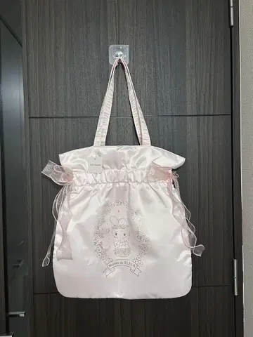 Maison de FLEUR 마이멜로디 더블 리본 토트백