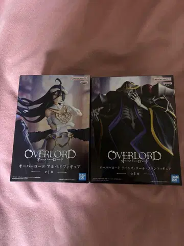 OVERLORD 액션 피규어 2체 세트