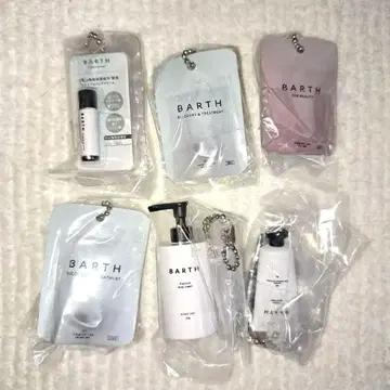 가챠가챠 BARTH 미니어처 참 6개 묶음 판매 컴플리트