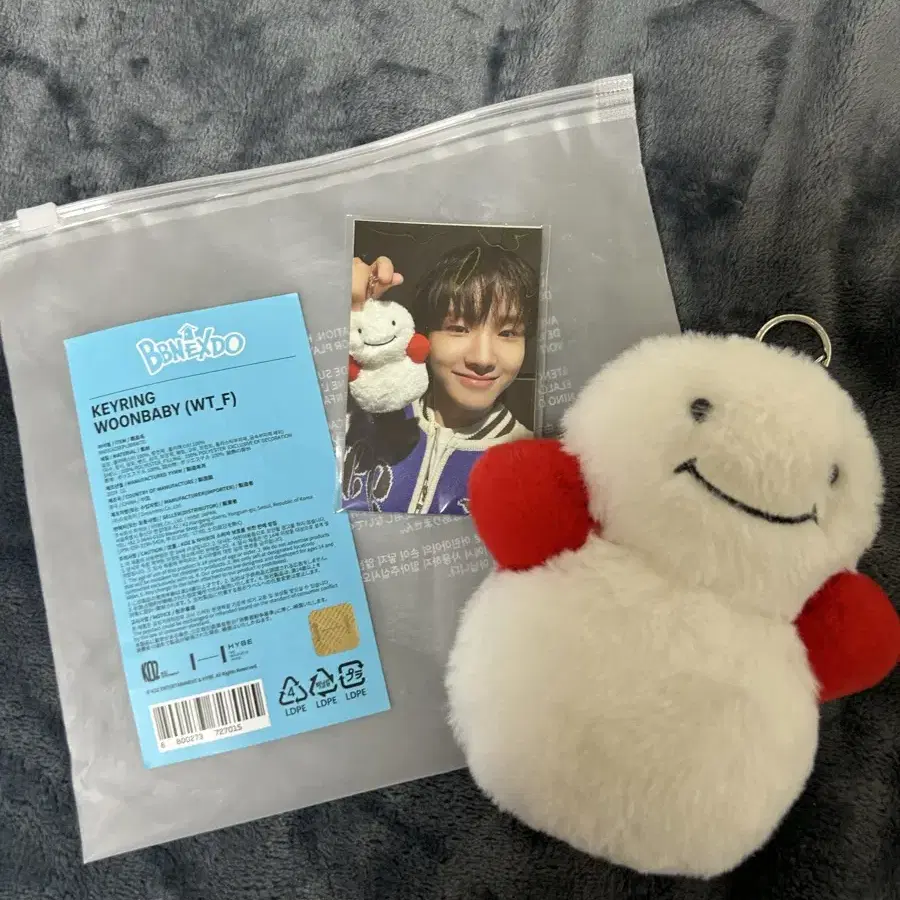 BOYNEXTDOOR WOONBABY キーリング BOYNEXTDOOR | 보이넥스트도어 Pre-order benefit included