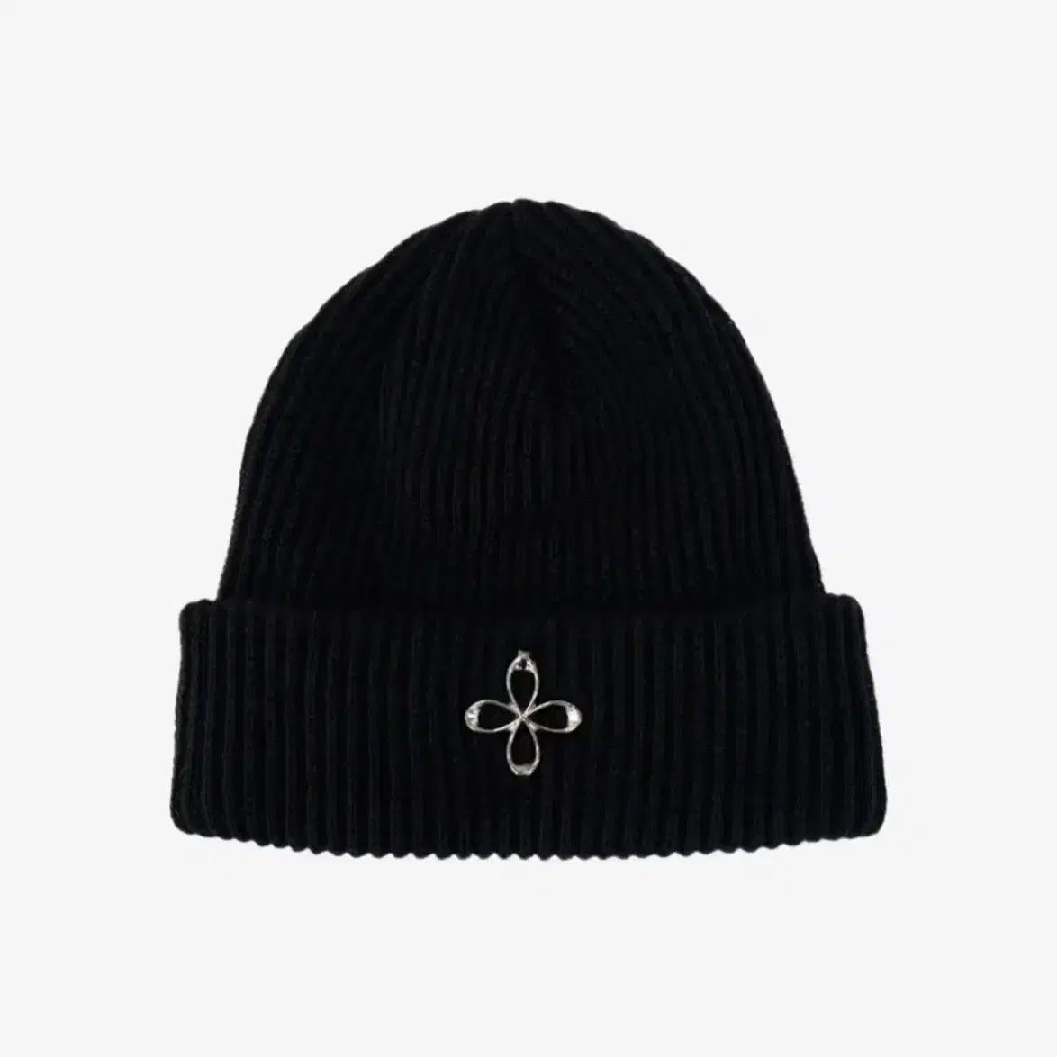 【SURGERY】surgery clover logo short beanie (3colors) SURGERY : 써저리] SURGERY CLOVER LOGO SHORT BEANIE GREY