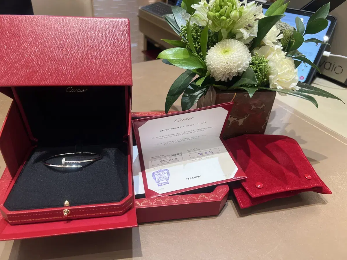 Cartier Dia-Ineclu Bracelet White Gold Small 17