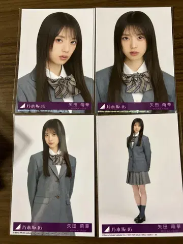 노기자카46 네이블 오렌지 봉입 브로마이드 야다 모에카 컴프
