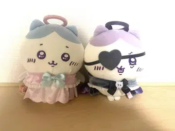 하치와레 천사와 악마 봉제 인형