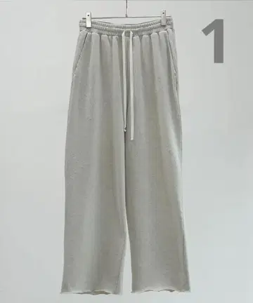 1 ANCELLM 가든 데미지 스웨트 팬츠 EX