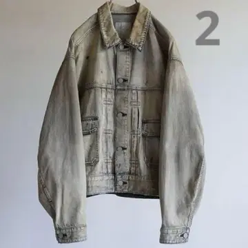 2 ANCELLM CRASH DENIM JACKET TYPE-2