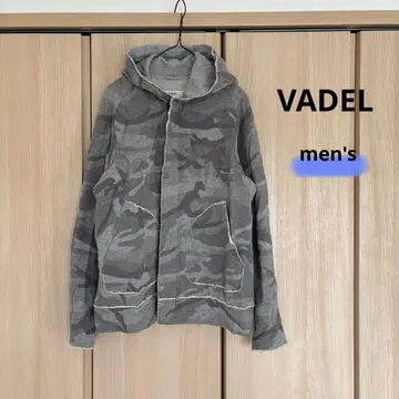 VADEL 카모 패턴 후드 부착 자켓
