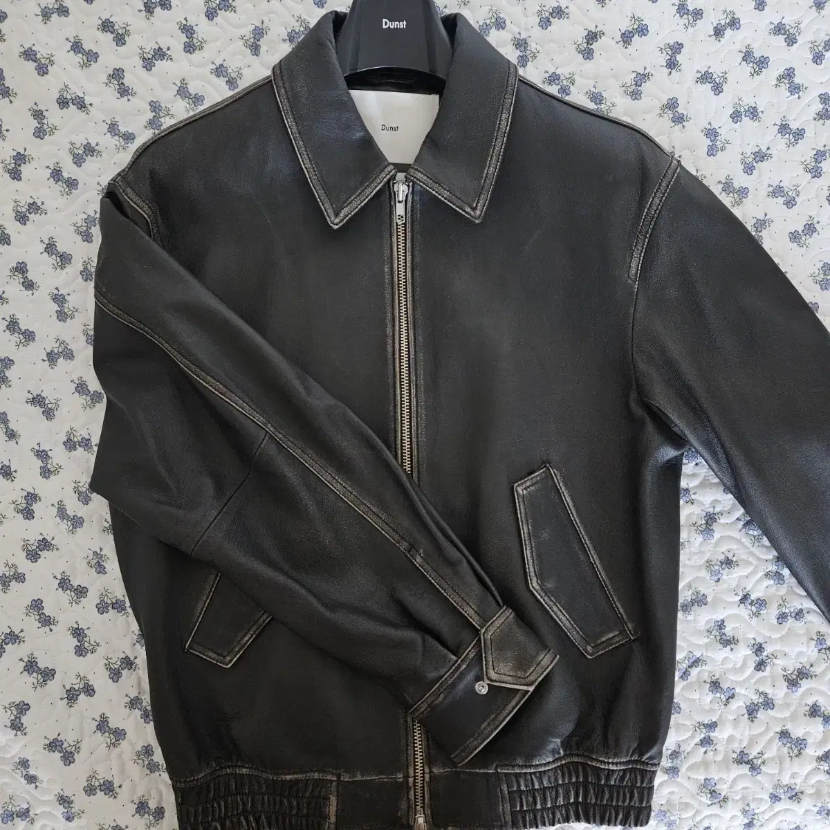 DUNST RAMSKIN BLOUSON brushed black (L)