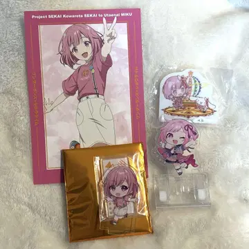 프로세카 완다쇼 호네에무 아크릴 스탠드 애니메이션 특전 산리오 콜라보