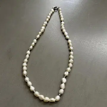 담수 진주 목걸이