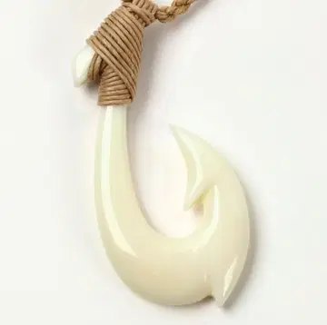 목걸이 하와이 피쉬 후크 4x2.5cm 낚시 바늘 펜던트