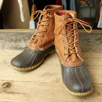 USA제 LLBean 빈 부츠 6홀 8인치 25 가죽 ss165