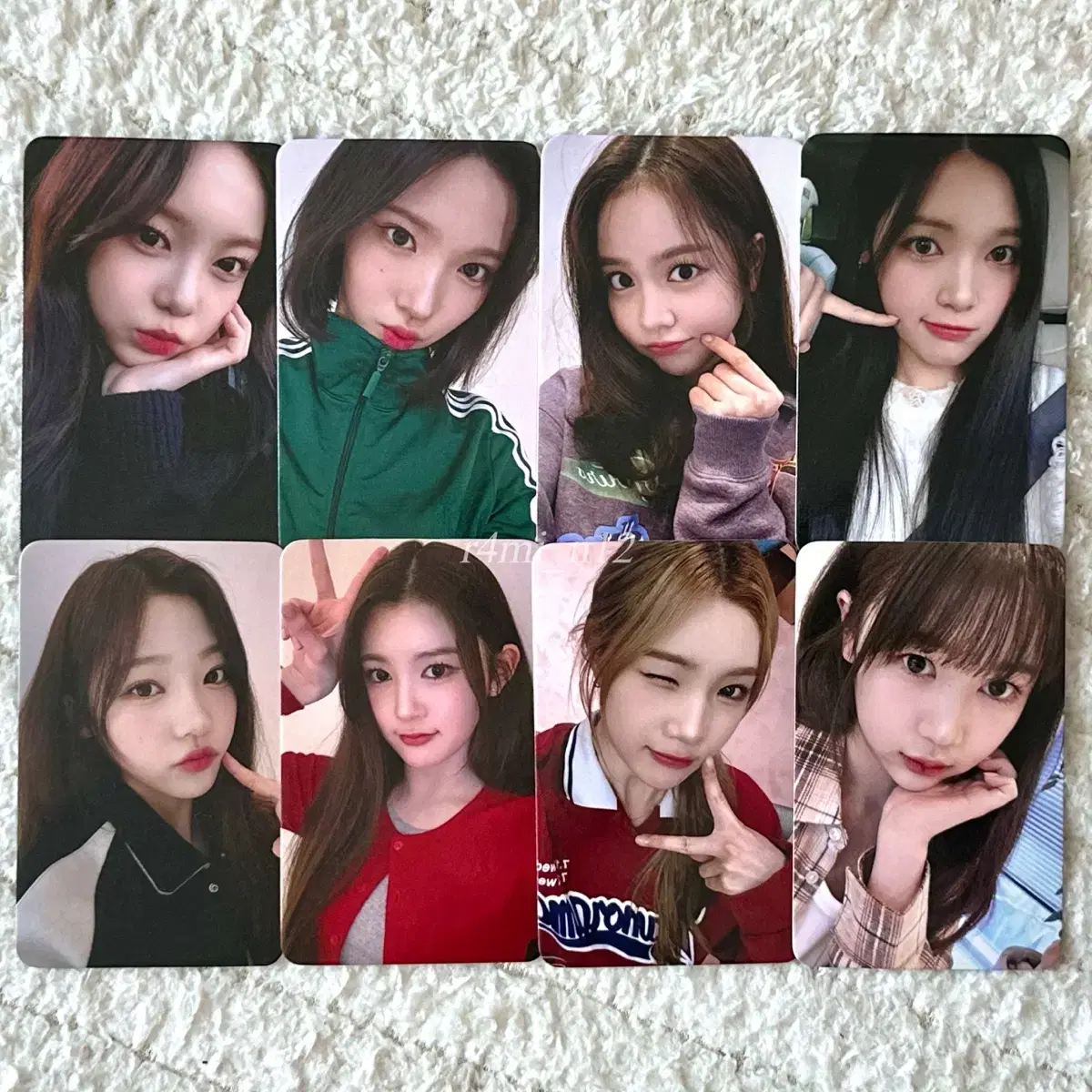하츠투하츠 하투하 점프업 8장 포카 세트 지우 카르멘 유하 스텔라 이안