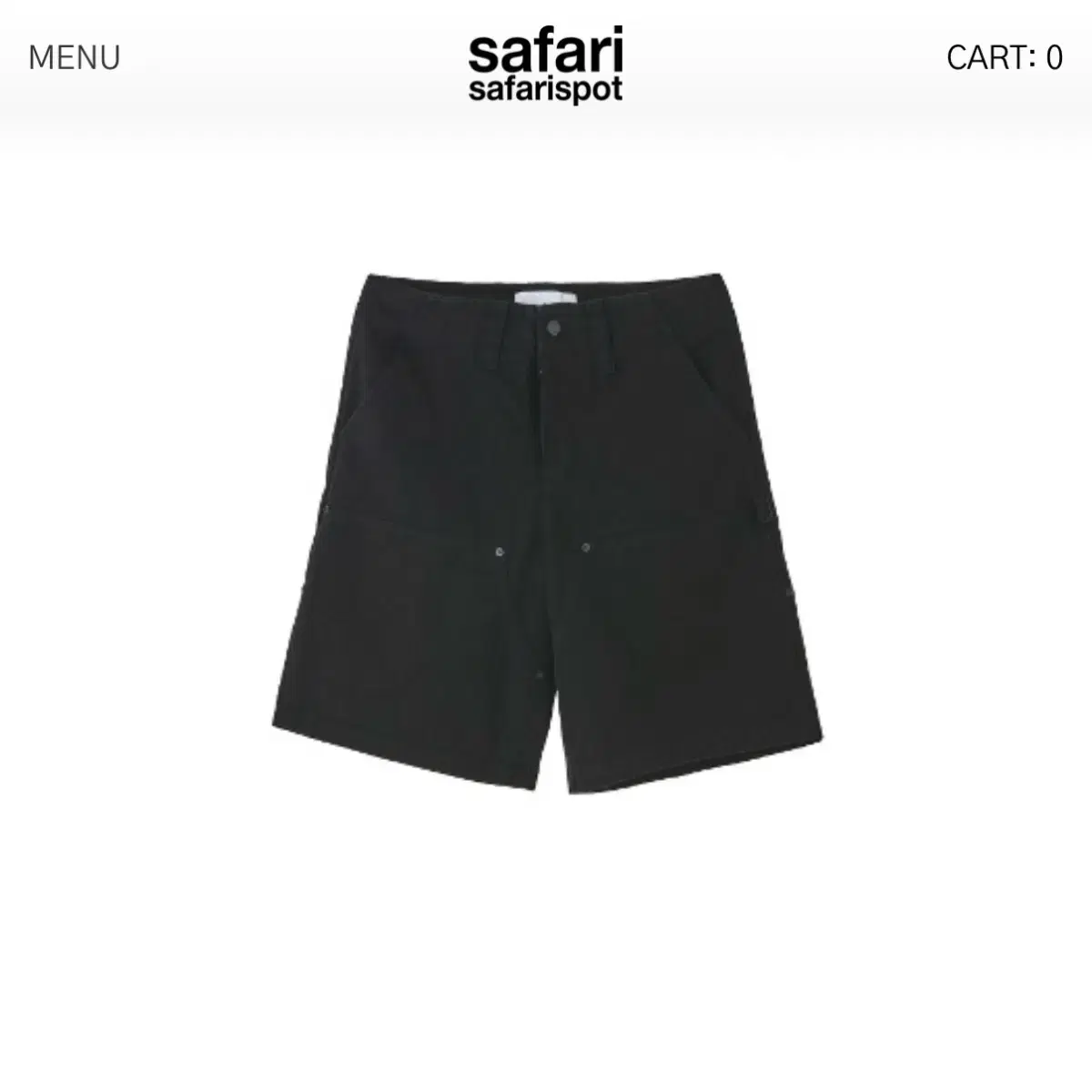 사파리스팟 1/2 버뮤다 팬츠 반바지 safarispot