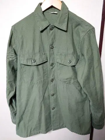 U.S.ARMY 유틸리티 셔츠 15 1/2 지유 H. 제임스