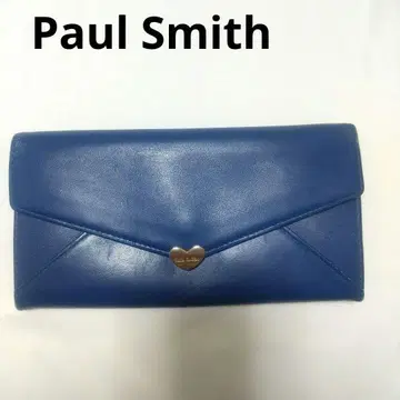 폴스미스 러브레터 장지갑 블루 Paul Smith PWU927