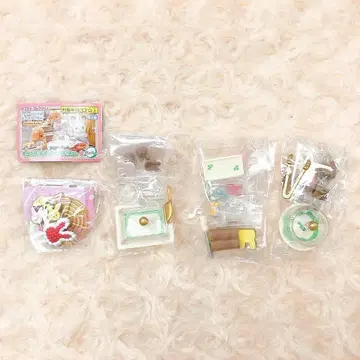 실바니안 패밀리 숲속의 귀여운 케이크 가게 3 총 4종 풀 컴프