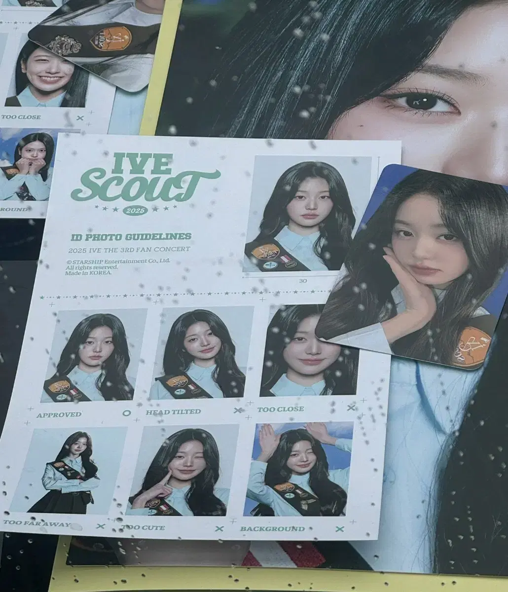 아이브 팬콘엠디 포토키트 미개봉 (포카0)