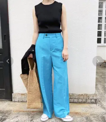 Spick & Span 스판 스트레이트 팬츠