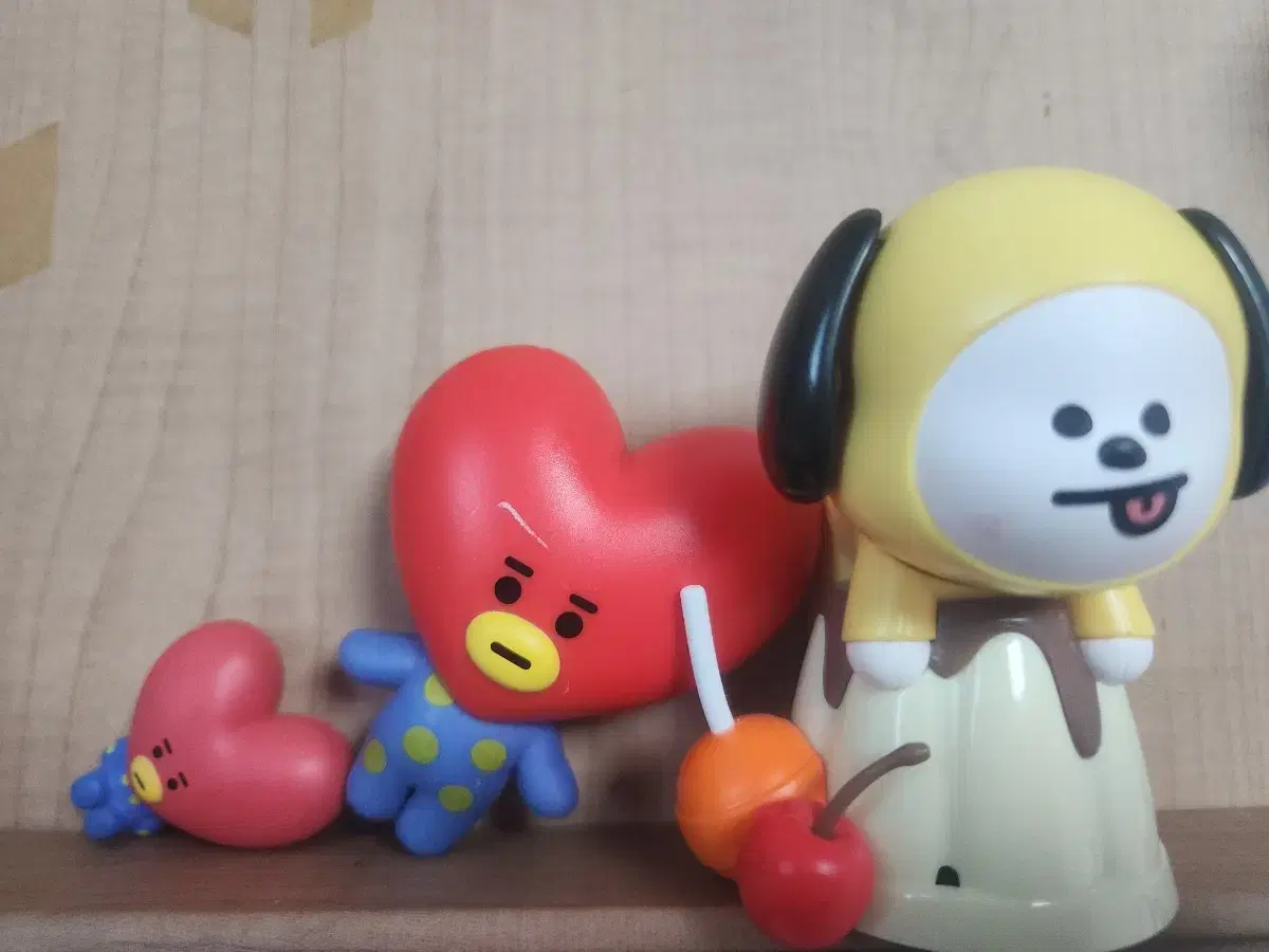 bt21 타타 치미 장식품 3개 세트 일괄 가격임