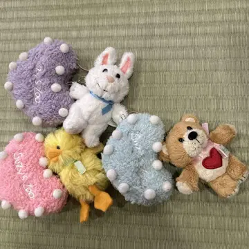 수지 키링 봉제 인형