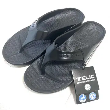 미사용 새상품 TELIC(테릭) W-FLIPFLOP 통굽 L 27cm