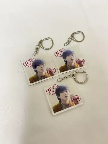 WILDBLUE 이케다 유토 키링 3개 세트