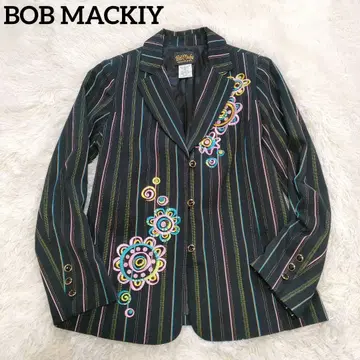 BOB MACKIY 80년대 자켓 아카이브 자수 구제 의류