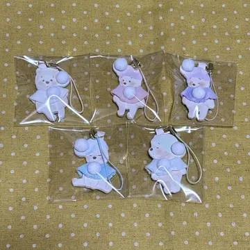 곰돌이 푸 시크릿 스트랩 화이트 푸 후르츠 라떼 전종