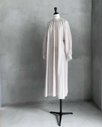 enchainement 앙셰누망 롱 드레스 셔츠 원피스 her.