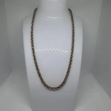 MONET 모네 빈티지 목걸이 콤비 여성용 골드