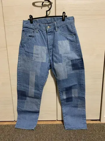 새상품 ORDINARY FITS 패치워크 데님 데님