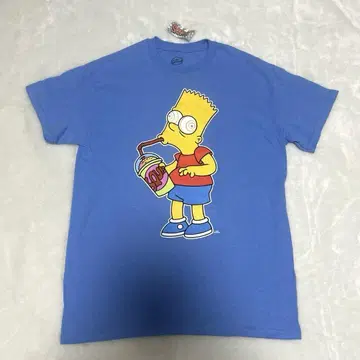 택 포함 THE SIMPSONS 바트 티셔츠 심슨 가족 M사이즈