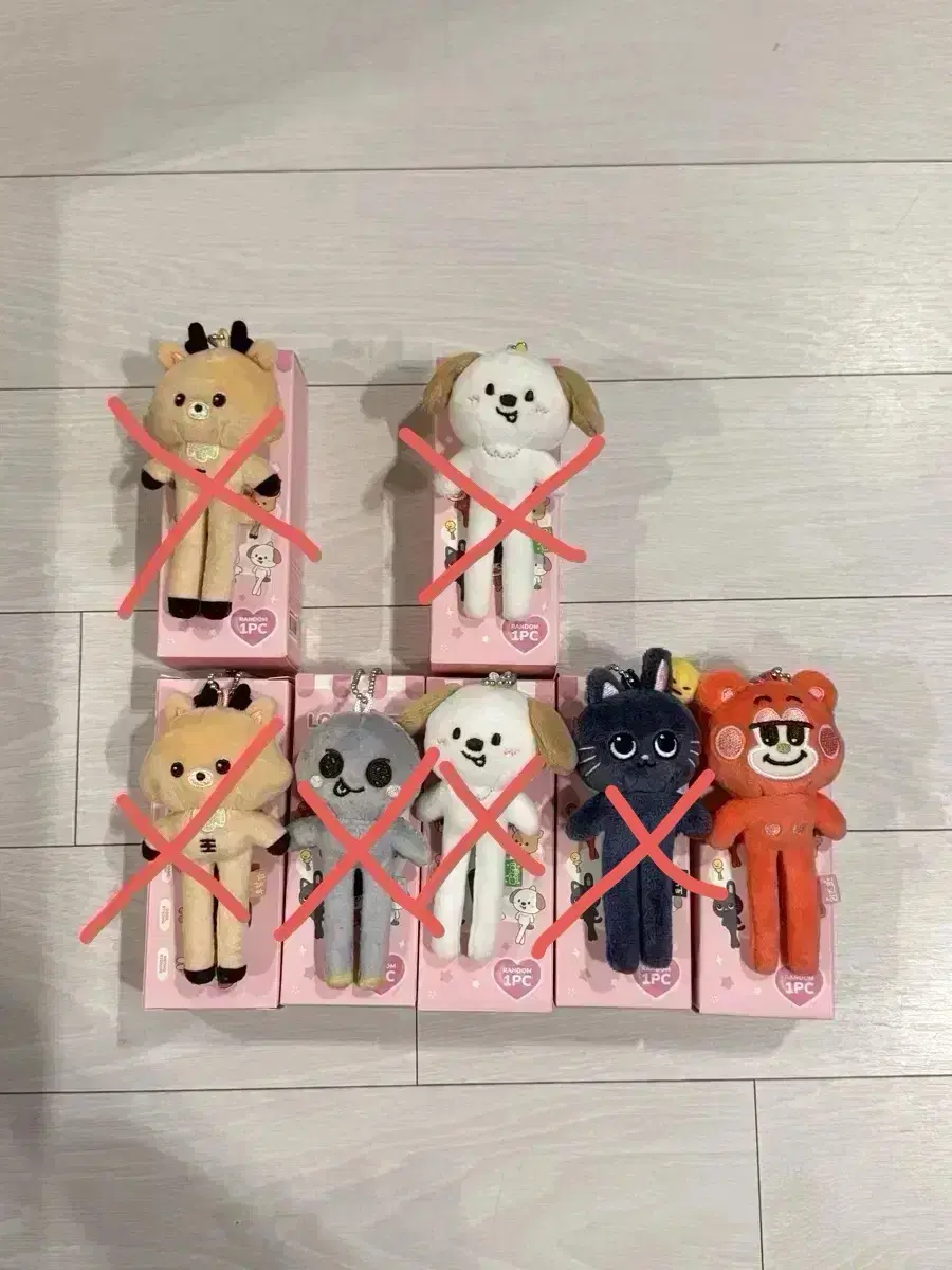 롱다리 토냥덕, 우락밤, 멍룡이, 송용돌이, 리즈코 라이즈 똘병이