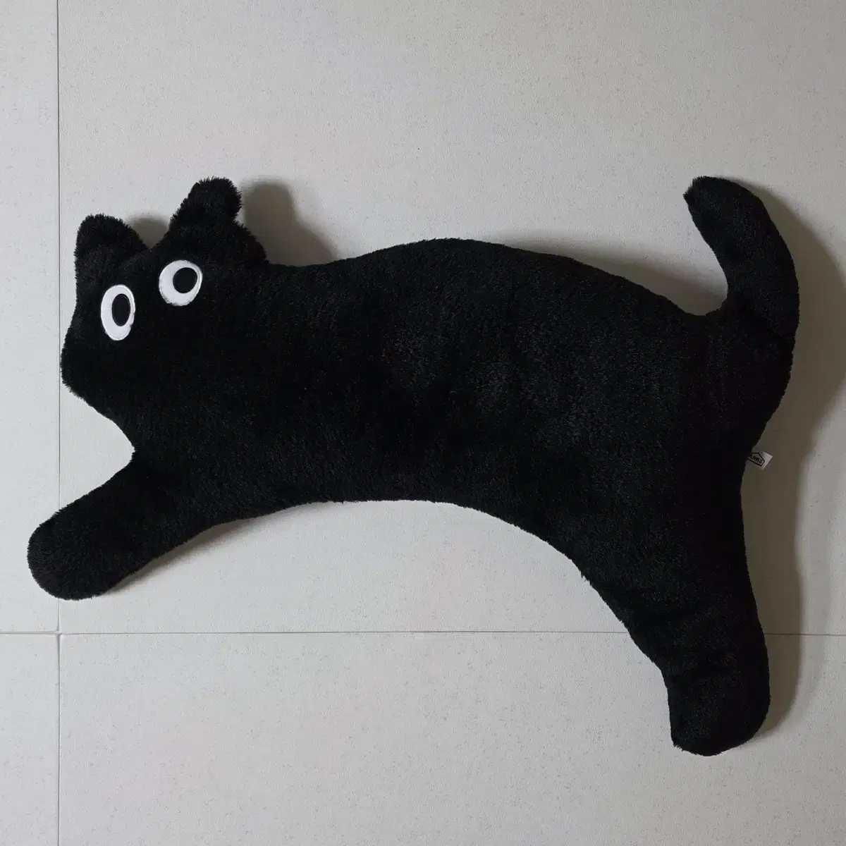 뚱냥이 캣 쿠션 반려 애착 생일 고양이 깜냥이 인형 바디필로우