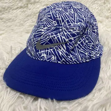 새상품급 나이키 캡 AW84 올패턴 블루 계열 나이키 모자 DRI-FIT