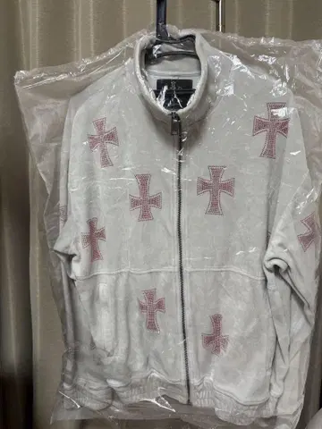 UNKNOWN 그레이 큐빅 후드티