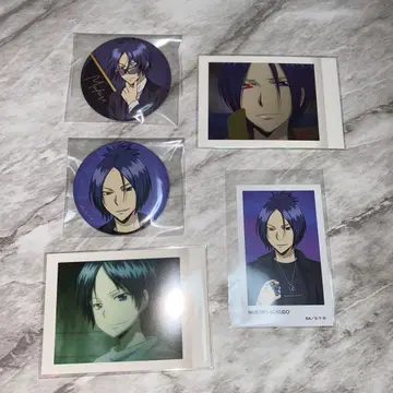 가정교사 히트맨 리본! 리본 로쿠도 무쿠로 캔뱃지 카드 파샤코레