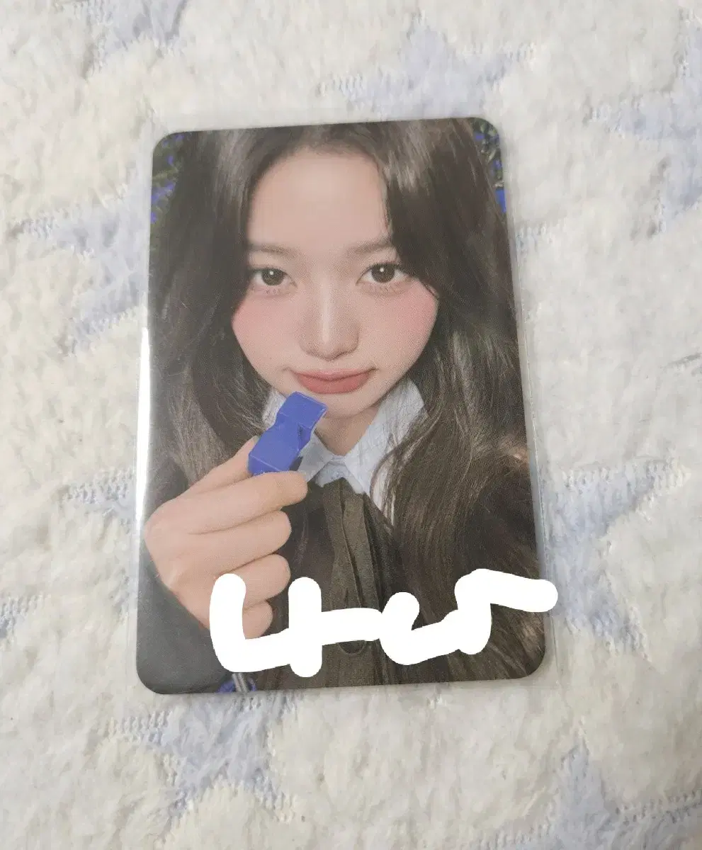 아이브 팬콘엠디 목걸이 원영