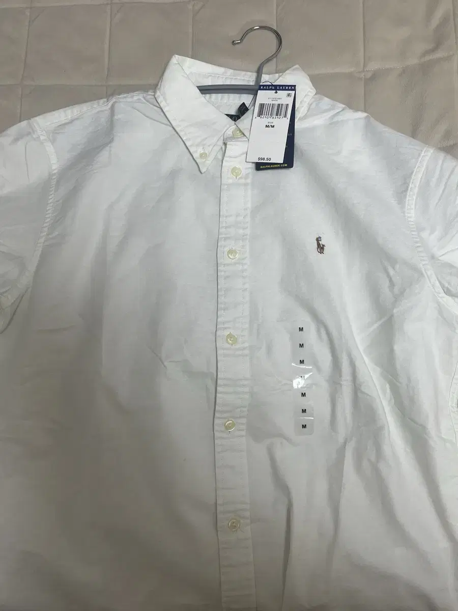 폴로 여성용 클래식핏 옥스포드 셔츠 White M