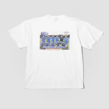 UEFA 유로 티셔츠 구제 의류 빈티지 기업