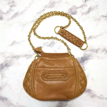 쥬시꾸뛰르 체인 숄더백 가죽