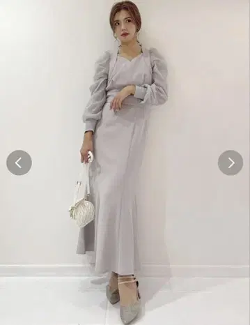 dazzlin 레이어드 투피스 원피스