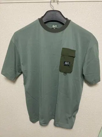 Danner 포켓 부착 그린 티셔츠 L사이즈