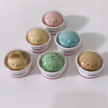 아이스크림 강아지 컴플리트 세트 전 6종 가챠