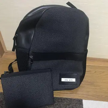 qbag 데님 마더스 백팩