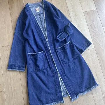 미사용품! 티티카카 데님 코트 자켓