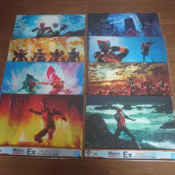 제일복권 S.H.Figuarts 가면라이더 E상 비주얼 시트 전 8종