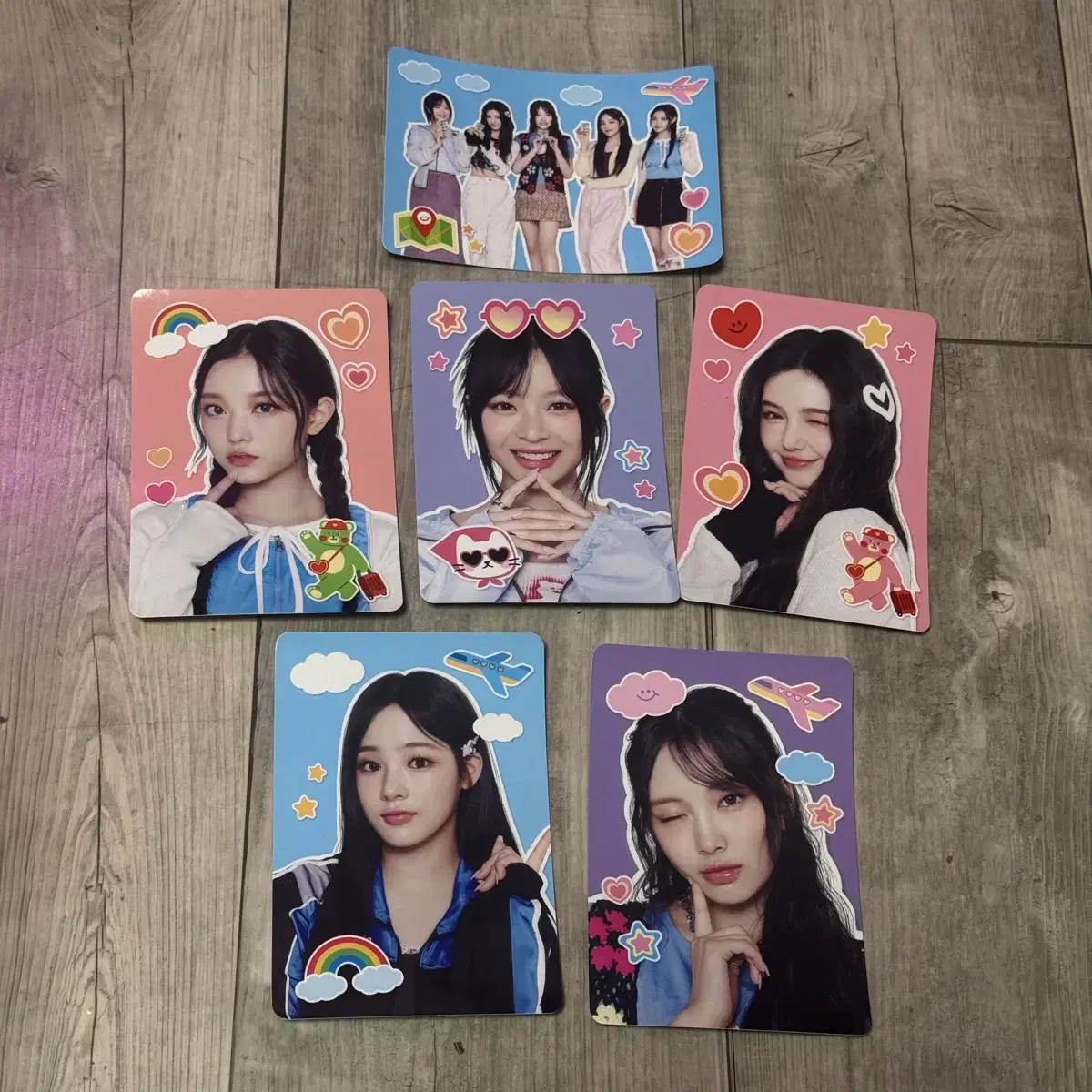 New Jeans Shinhan Bank Photocard Set