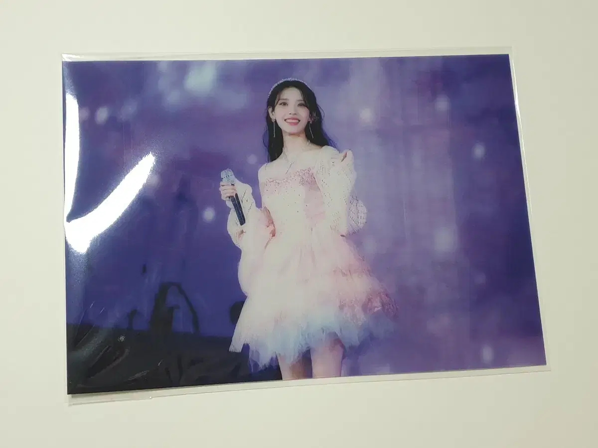 IU Golden Hour lenticular Message postcard photocard CGV pre-order benefit Goods Poca
